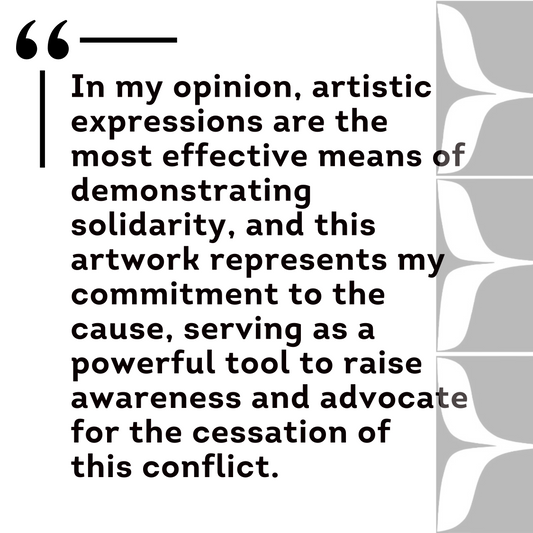 Free Gaza Hologram Sticker