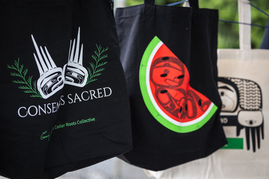 Consent is Sacred Canvas Tote Bag