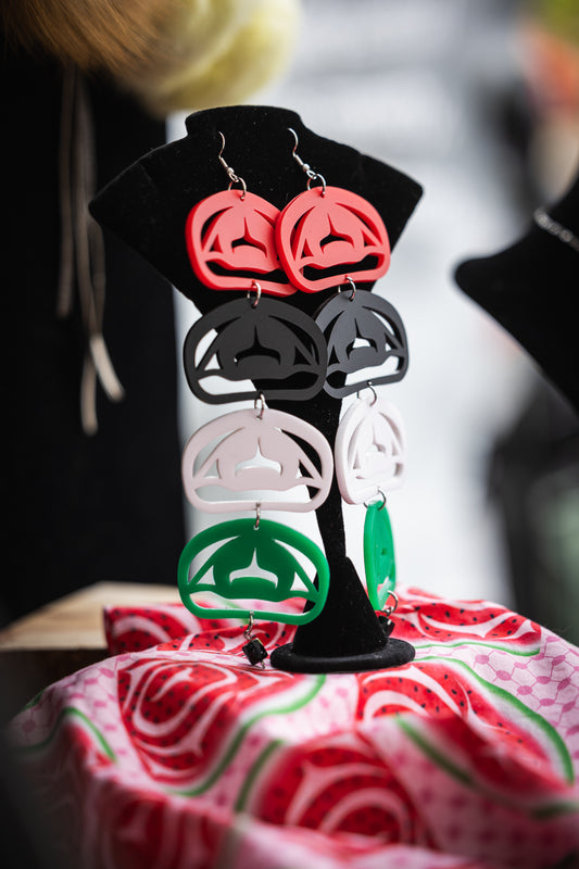Eyes on Palestine Earrings