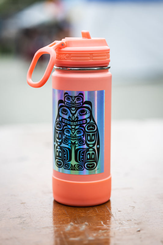 Mother Bear Hologram Sticker