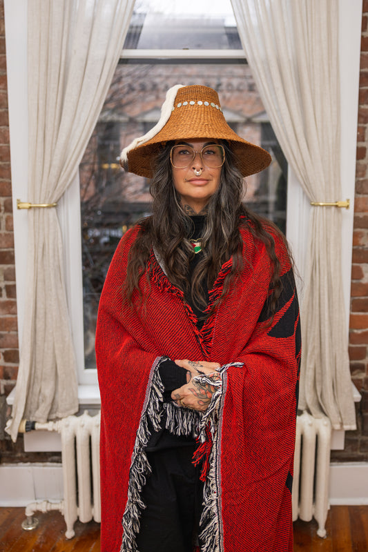 Salish Solidarity Sunbird Blanket