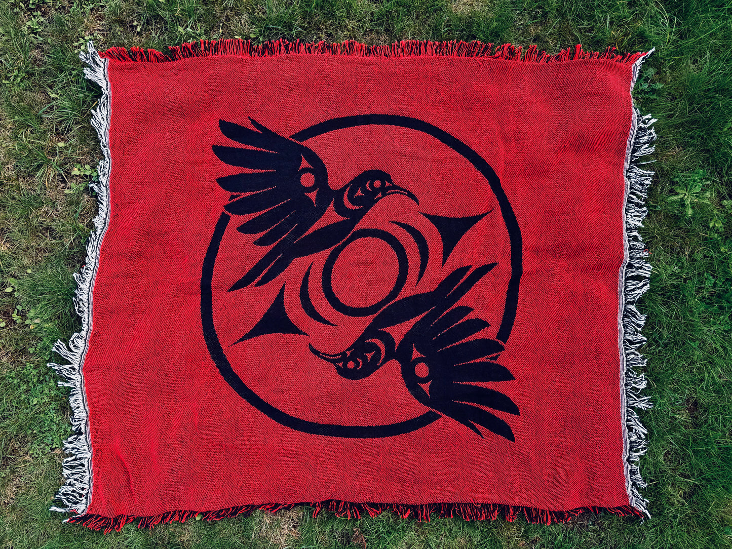 Salish Solidarity Sunbird Blanket