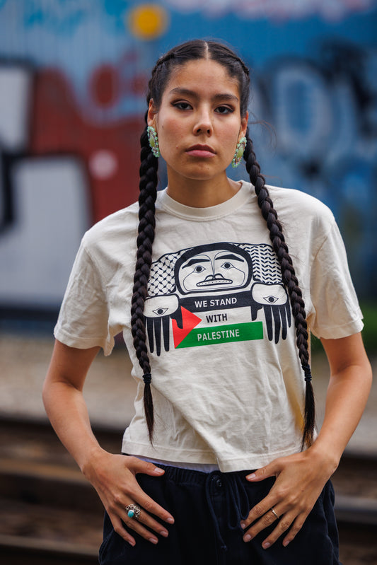 We Stand with Palestine Tee
