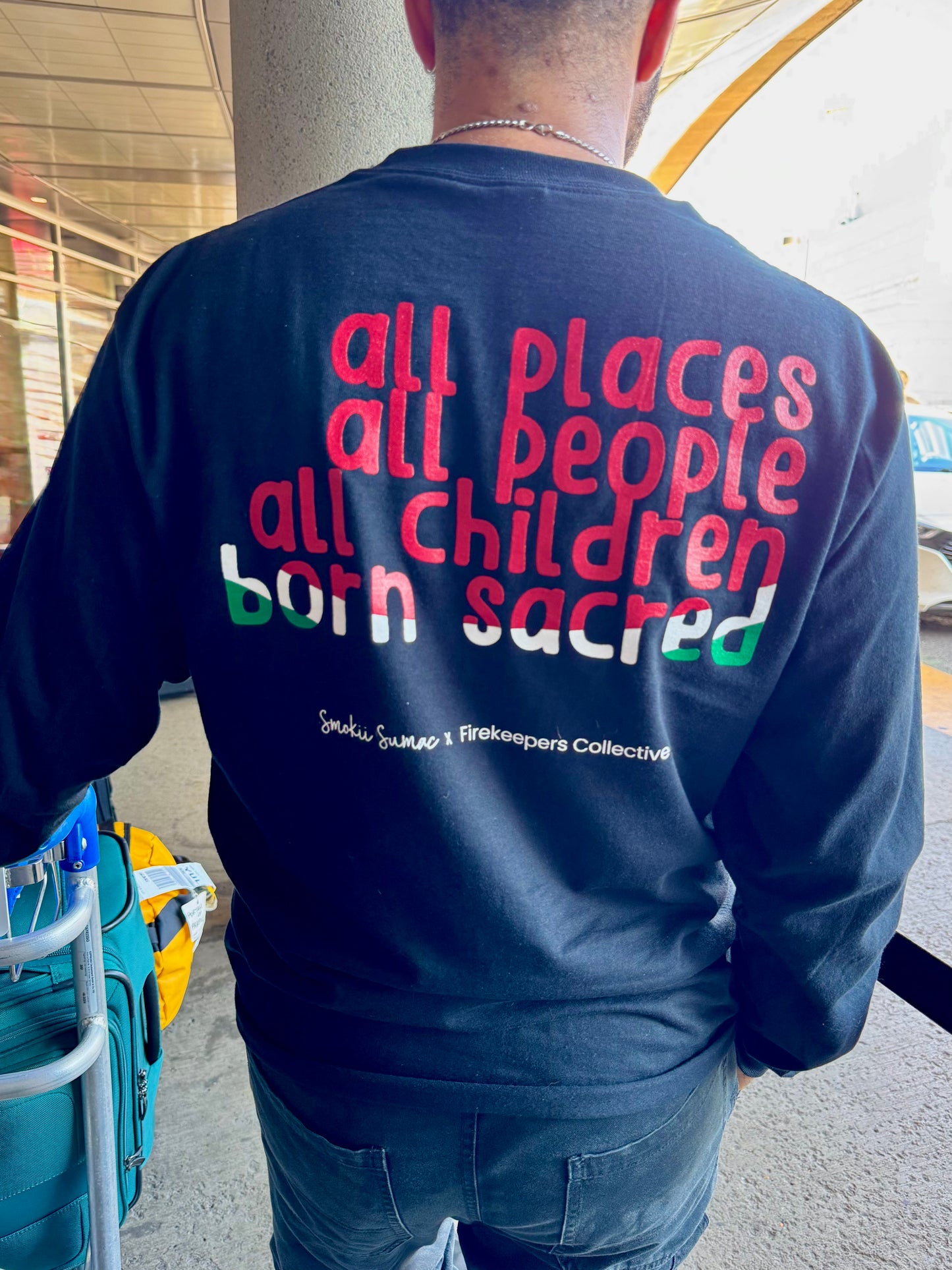Born Sacred x Firekeepers Long Sleeve Shirt