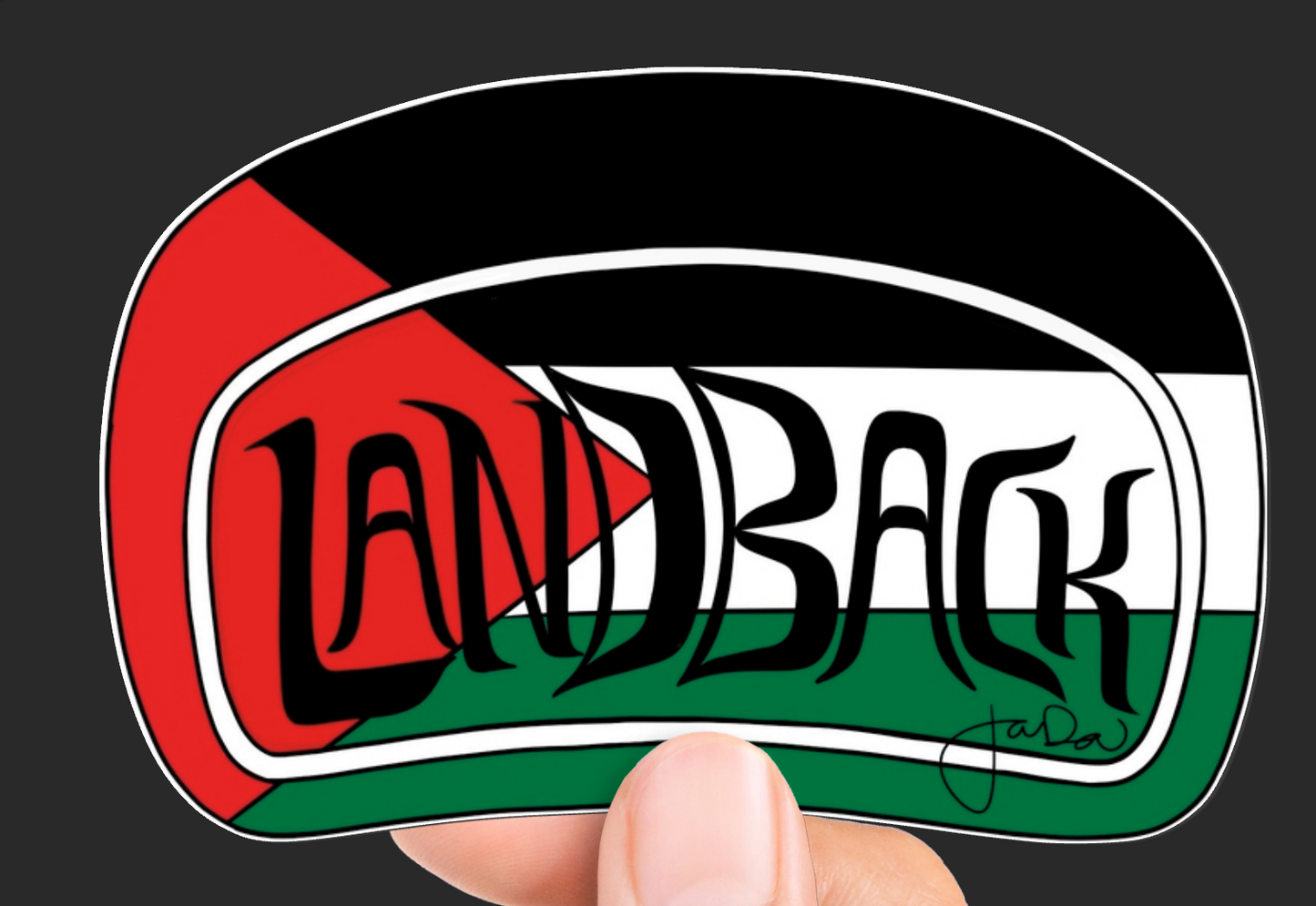 Land Back Magnet