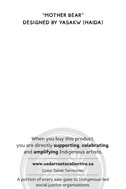 Mother Bear Art Card