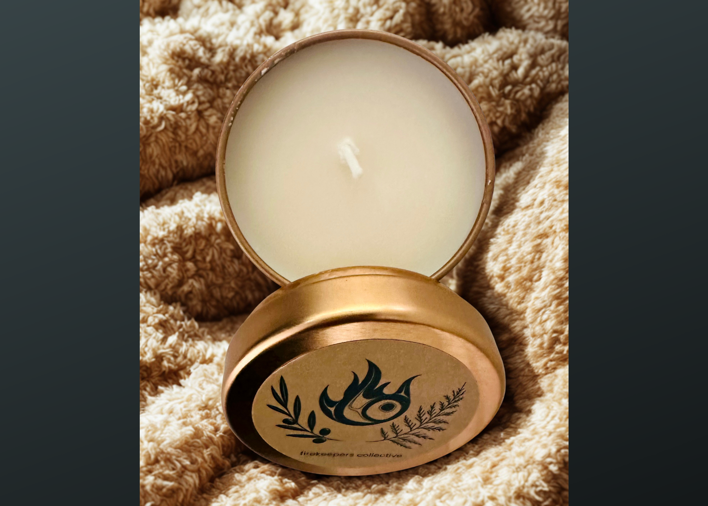 Coconut Soy Wax Tin Candle