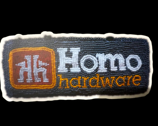 Homo Hardware Vinyl Sticker