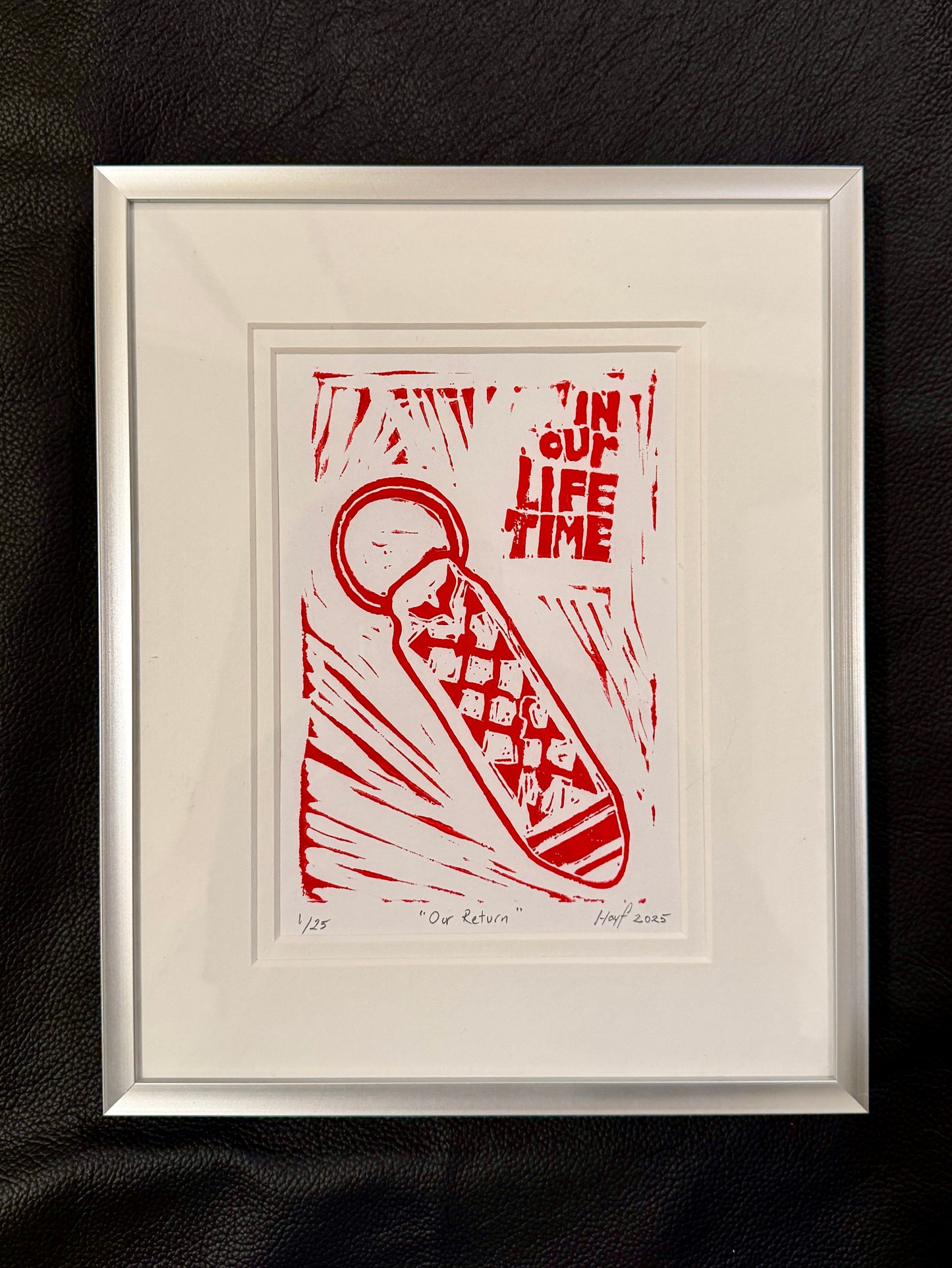 Limited Edition Block Print - Our Return