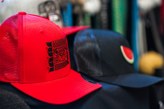 Free Gaza Red Trucker Hat