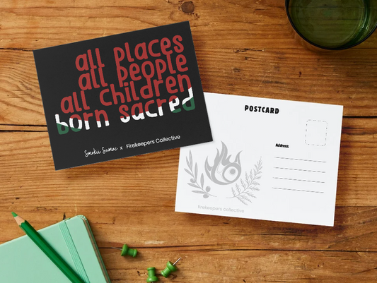 Born Sacred Postcards