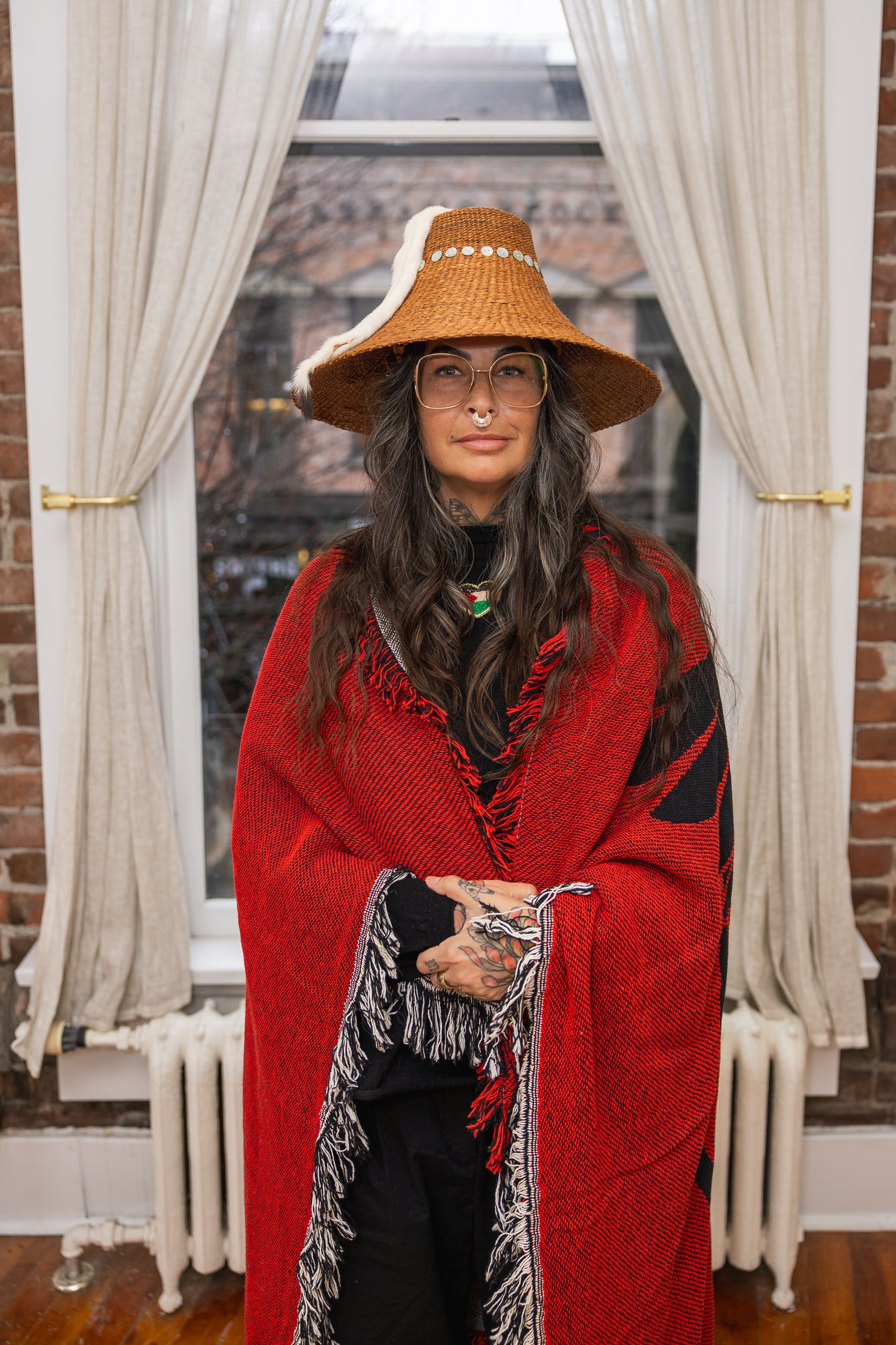 Salish Solidarity Sunbird Blanket