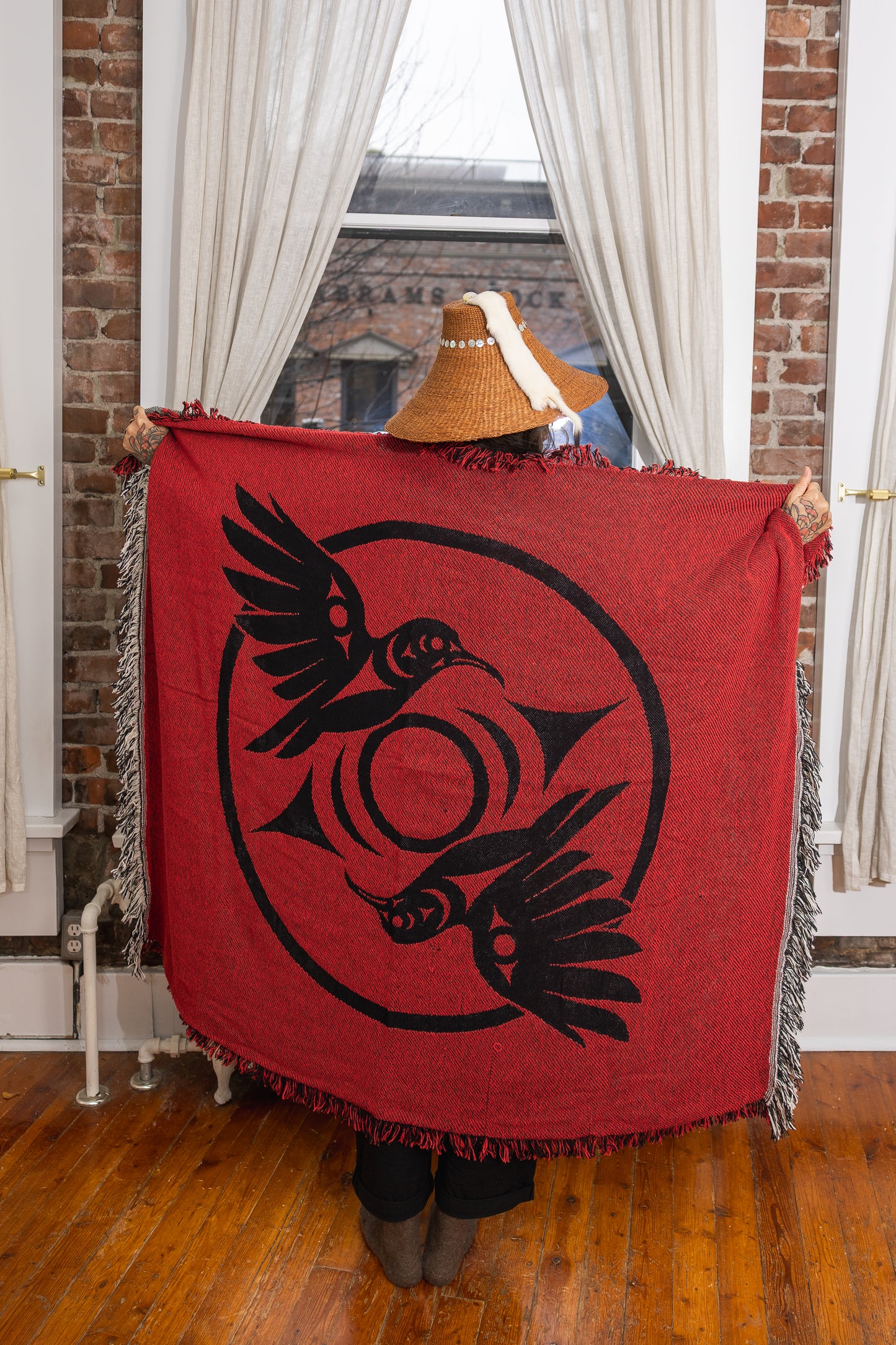 Salish Solidarity Sunbird Blanket