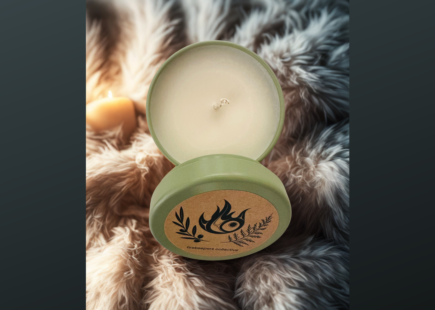 Coconut Soy Wax Tin Candle