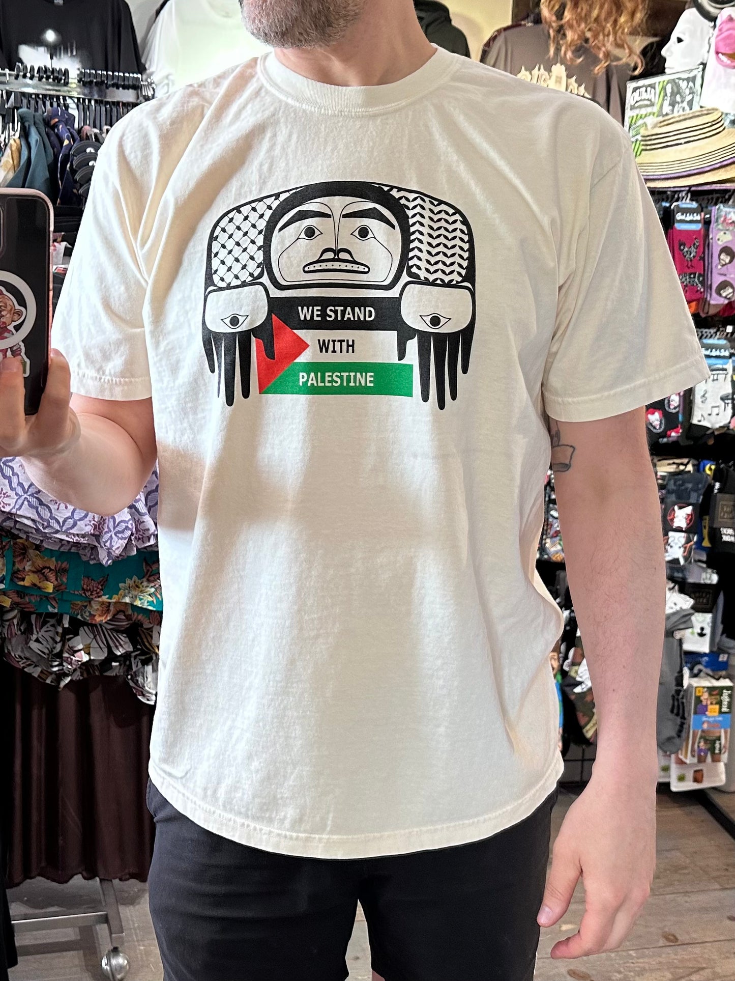 We Stand with Palestine Tee