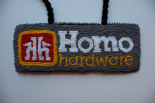 Homo Hardware Large Beaded Pendant