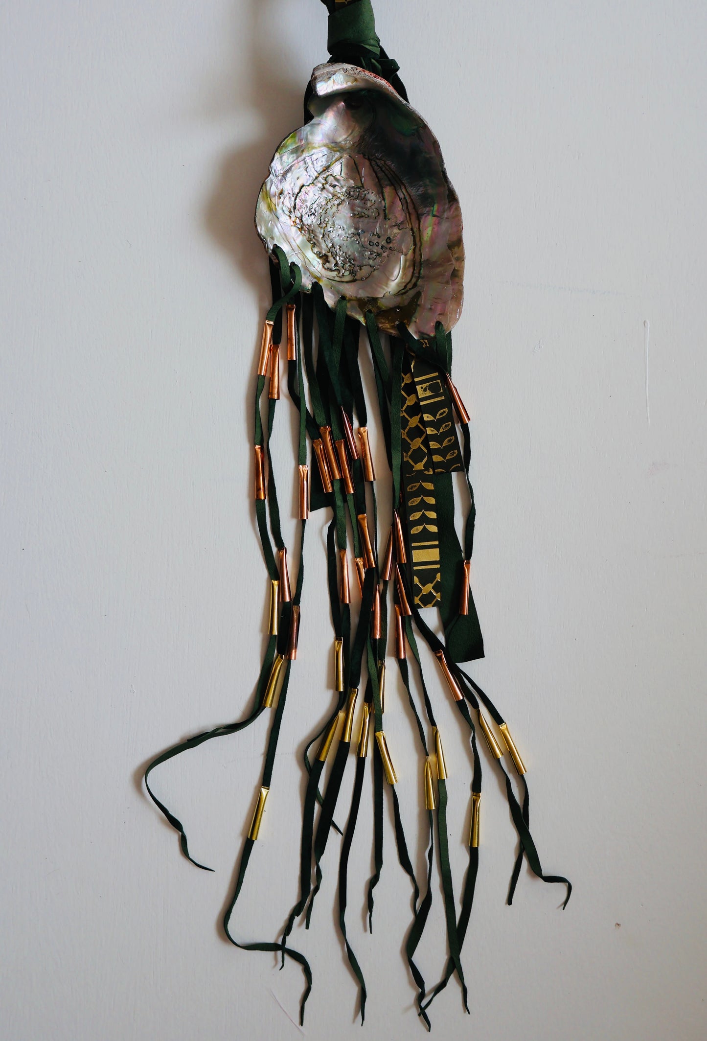 Resistance on the Runway - Abalone Necklace