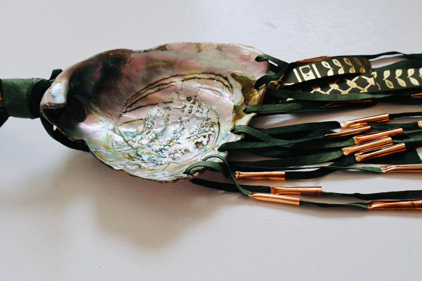 Resistance on the Runway - Abalone Necklace