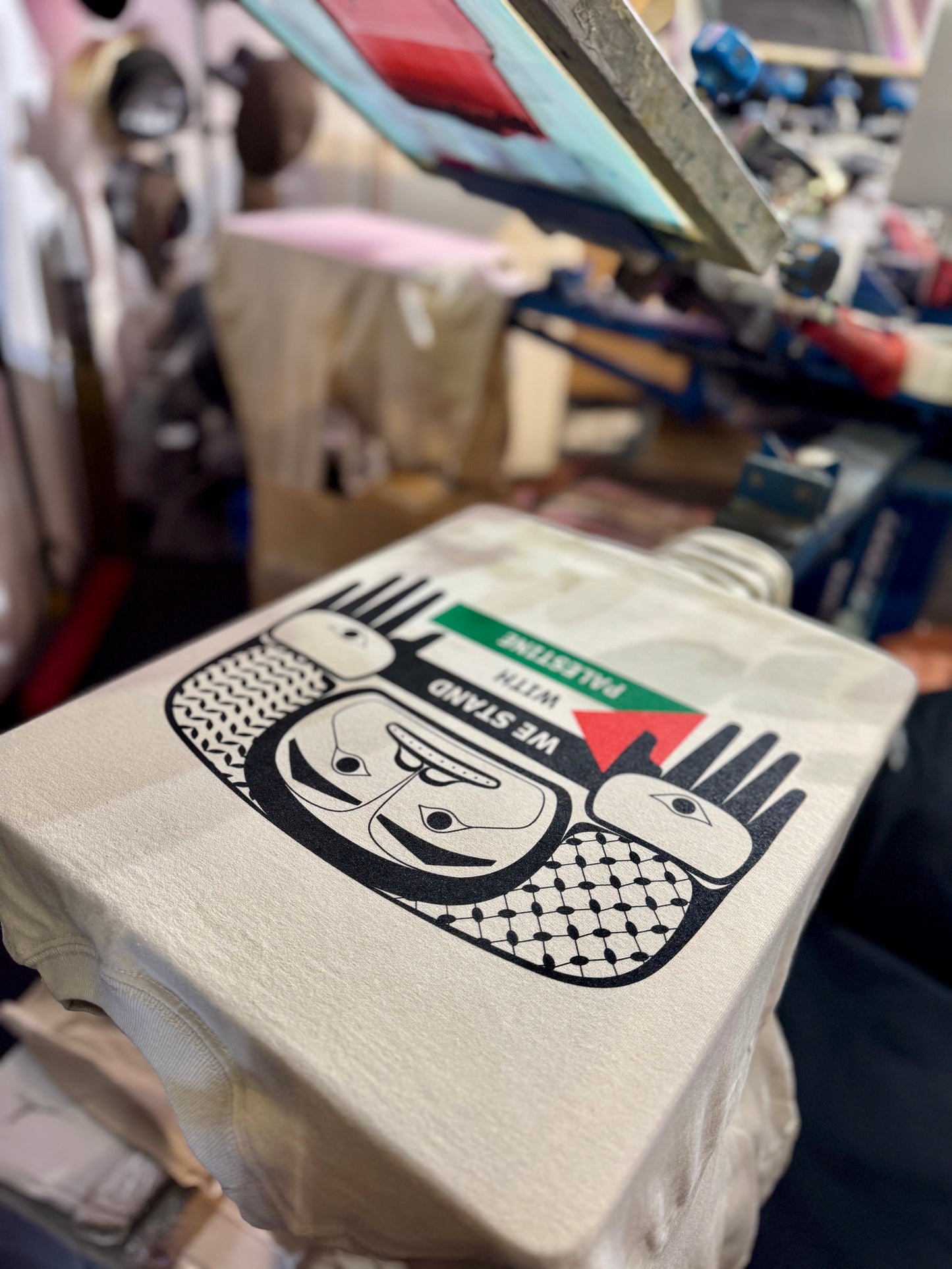 We Stand with Palestine Long Sleeve Shirt