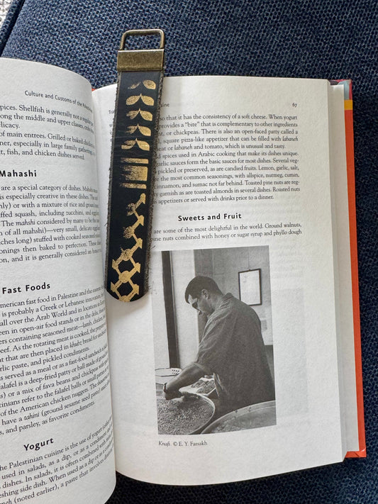 Leather Bookmark