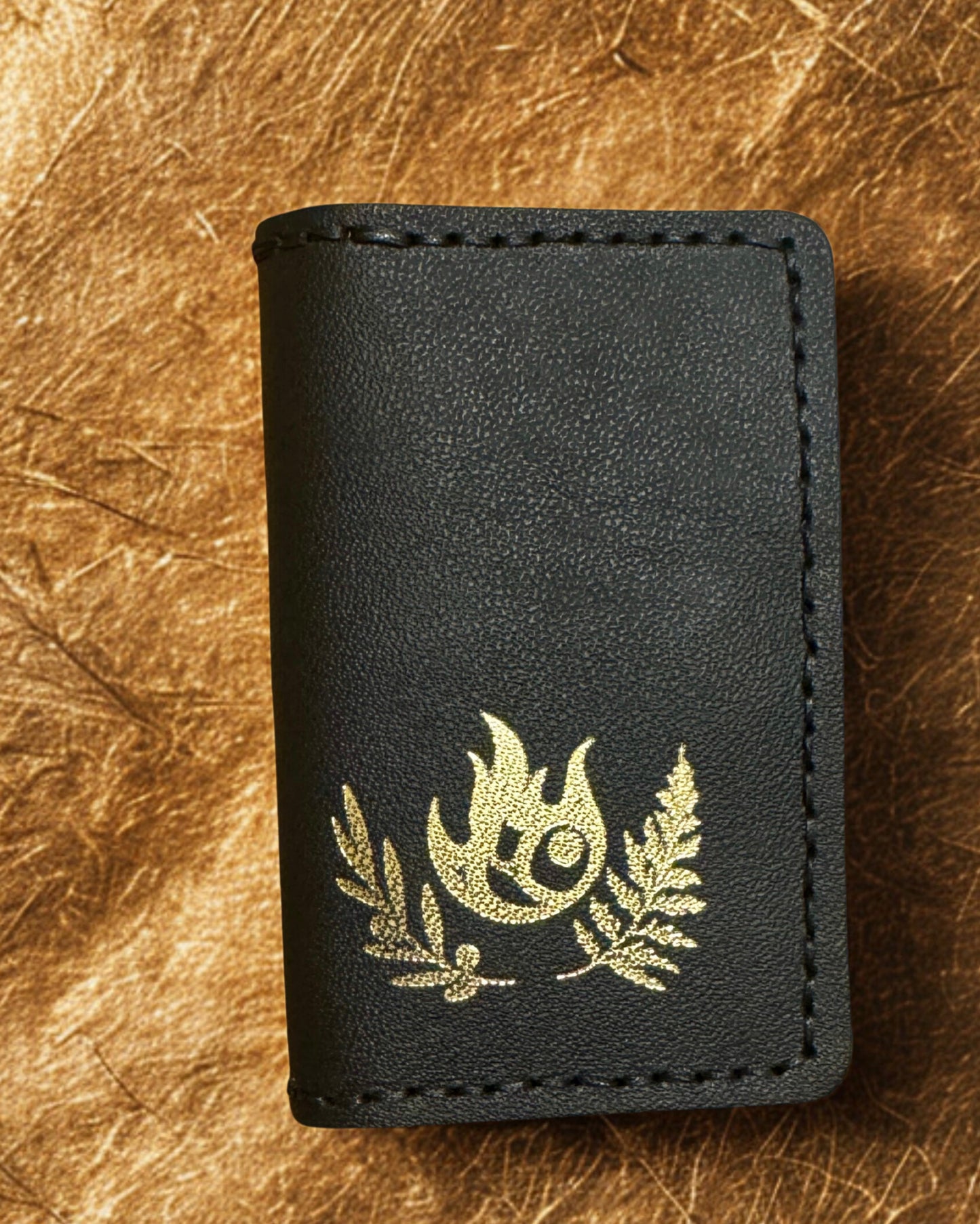 Keffiyeh Minimalist Leather Wallet