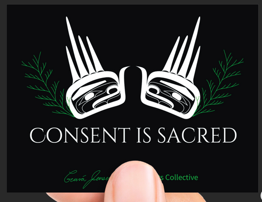 Consent is Sacred Sticker