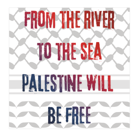 From the River to the Sea Vinyl Sticker