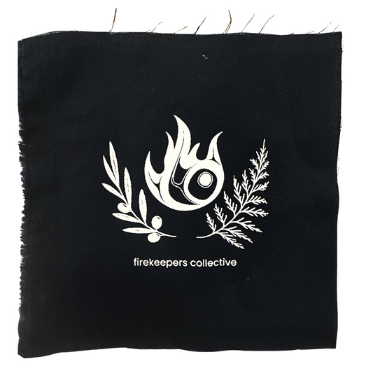 Firekeepers Collective - Hand Screen Printed Patch