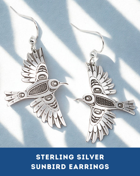 Sunbird earrings